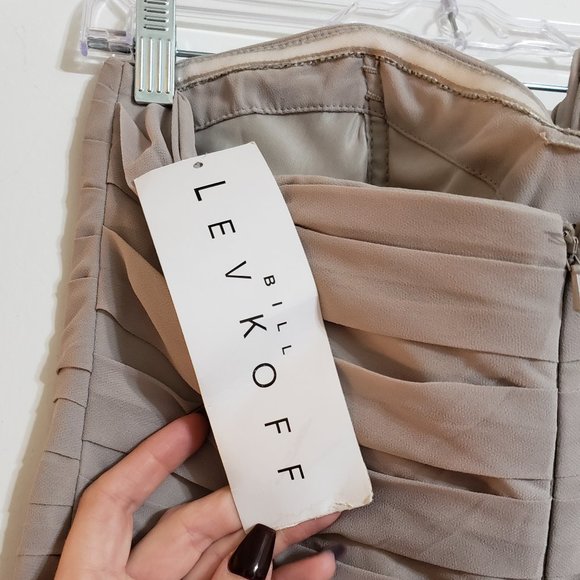 Bill Levkoff Bridesmaid Dress Sz 10 - Picture 6 of 7